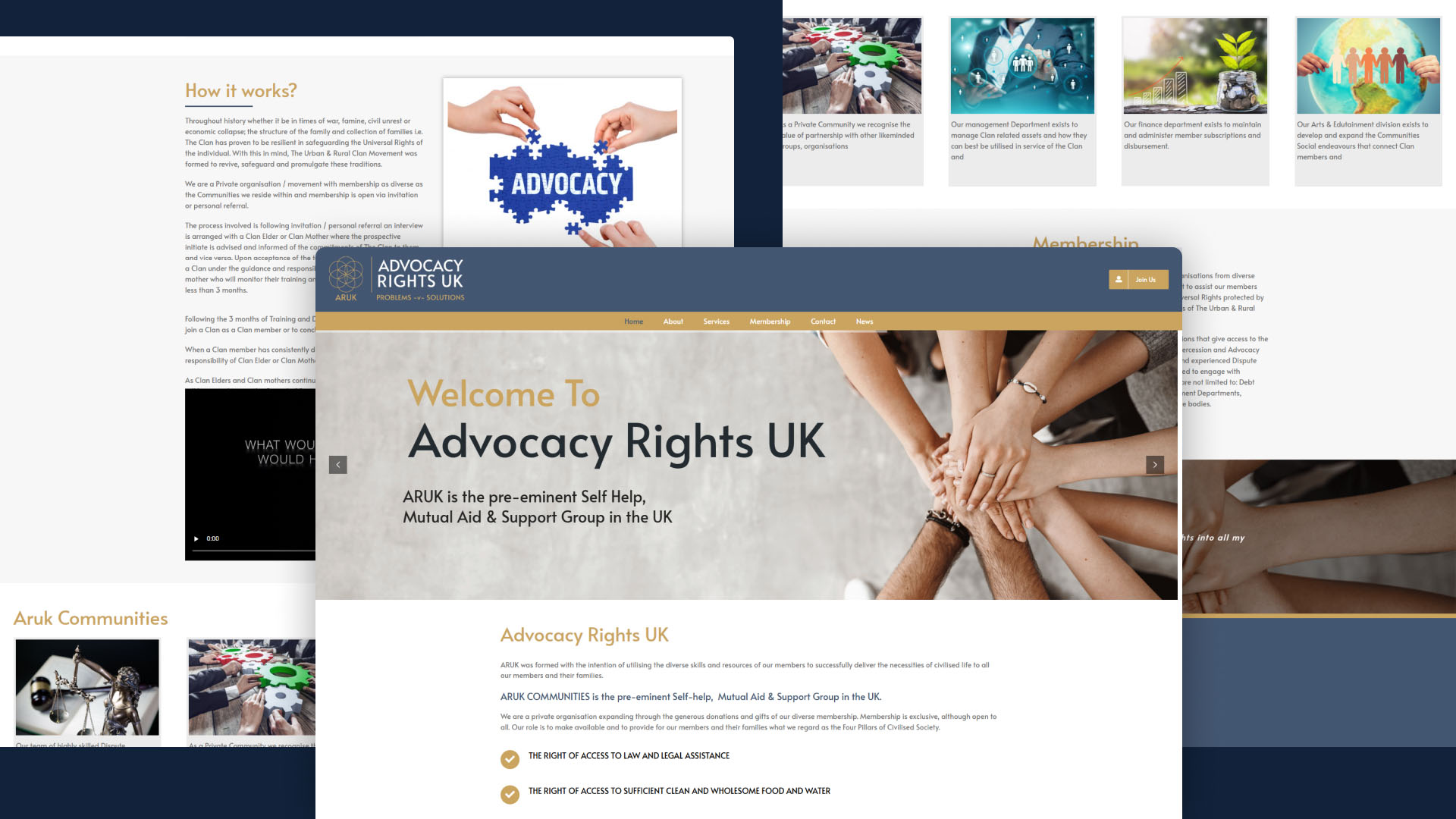 Advocacy Rights UK website