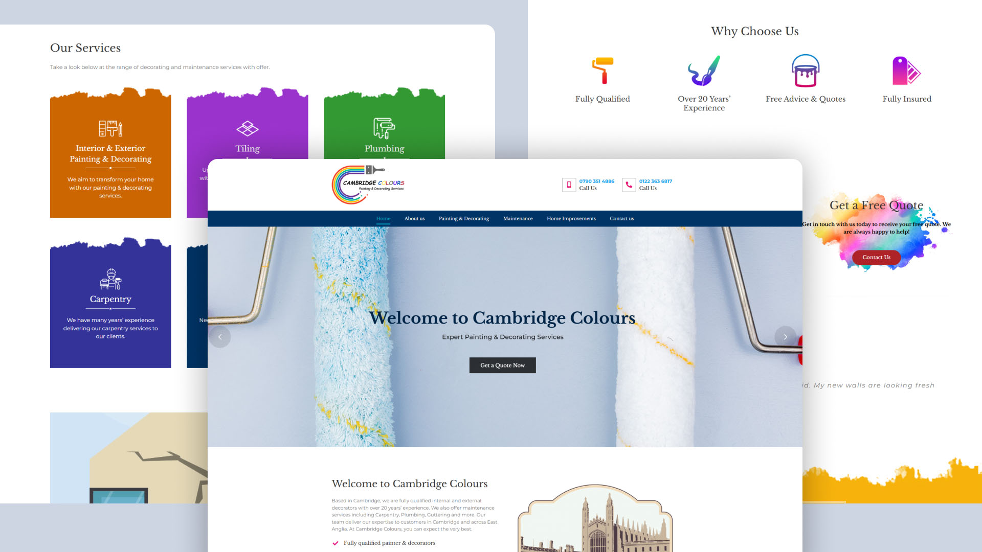 Cambridge Colours website