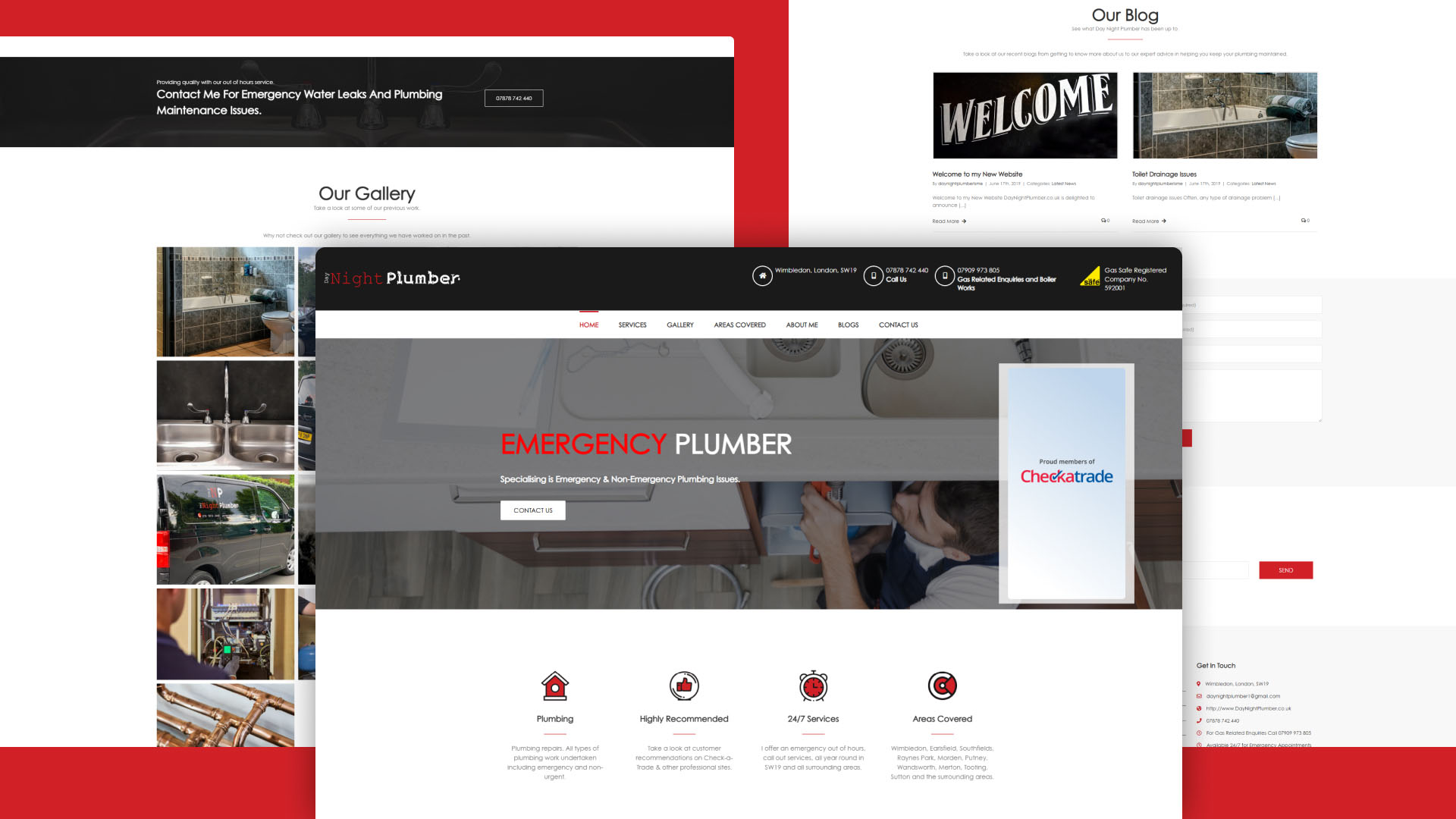 Day Night Plumber website