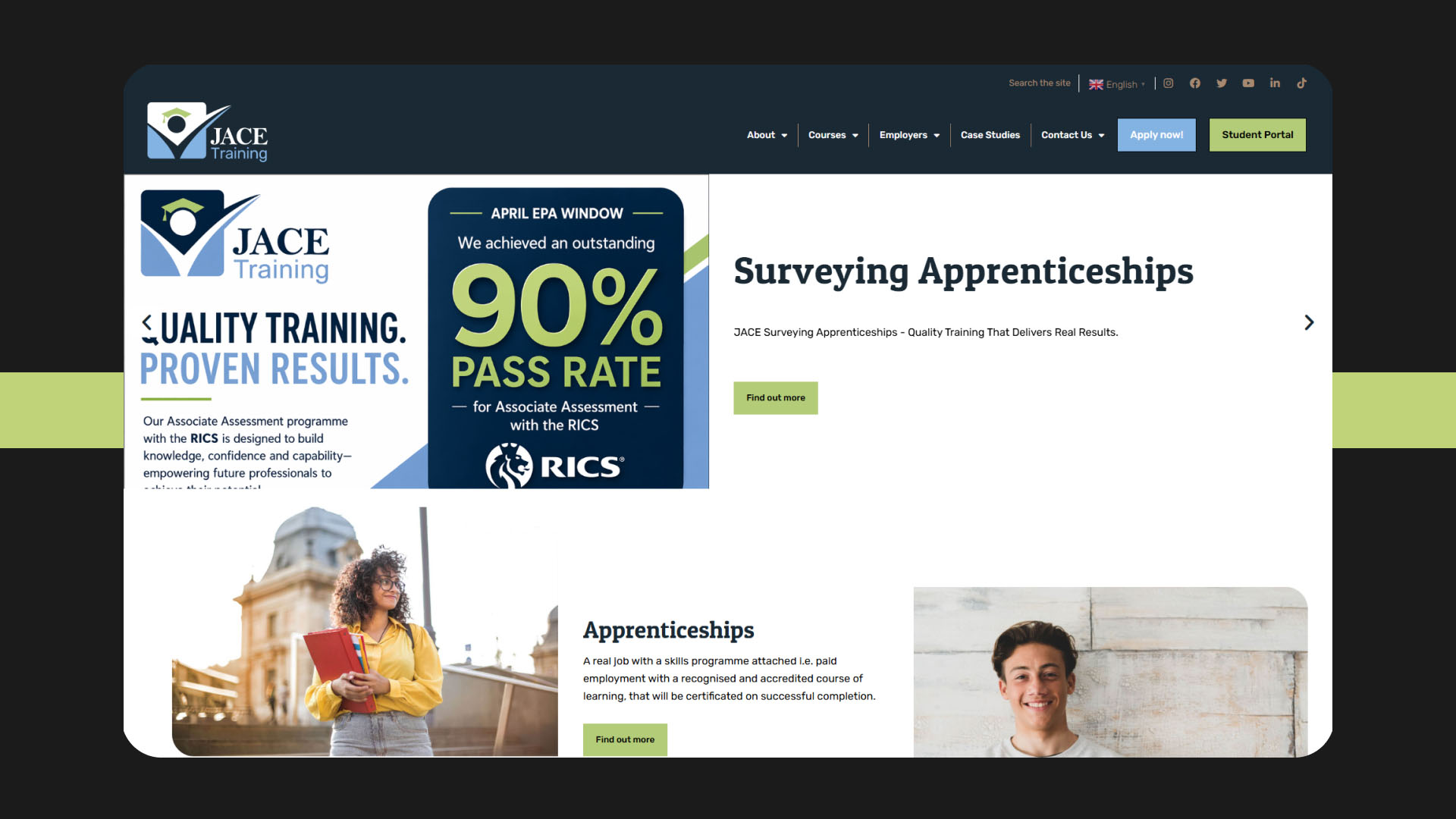 Jace Training website