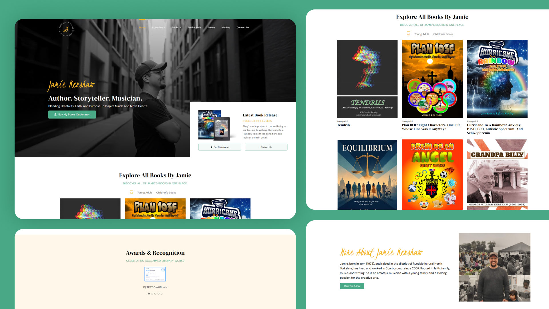 Jamie Kershaw website