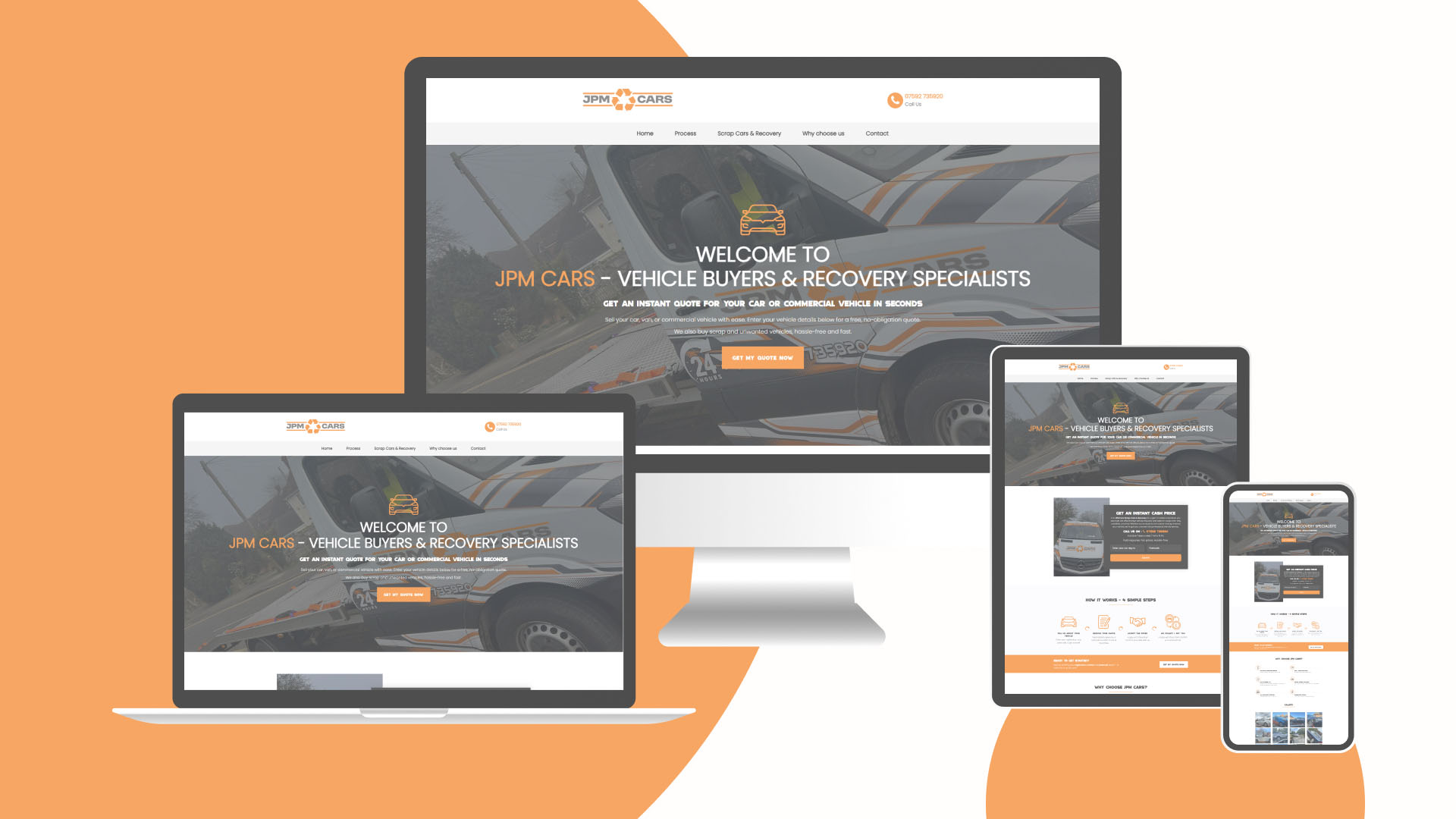 JPM Cars website