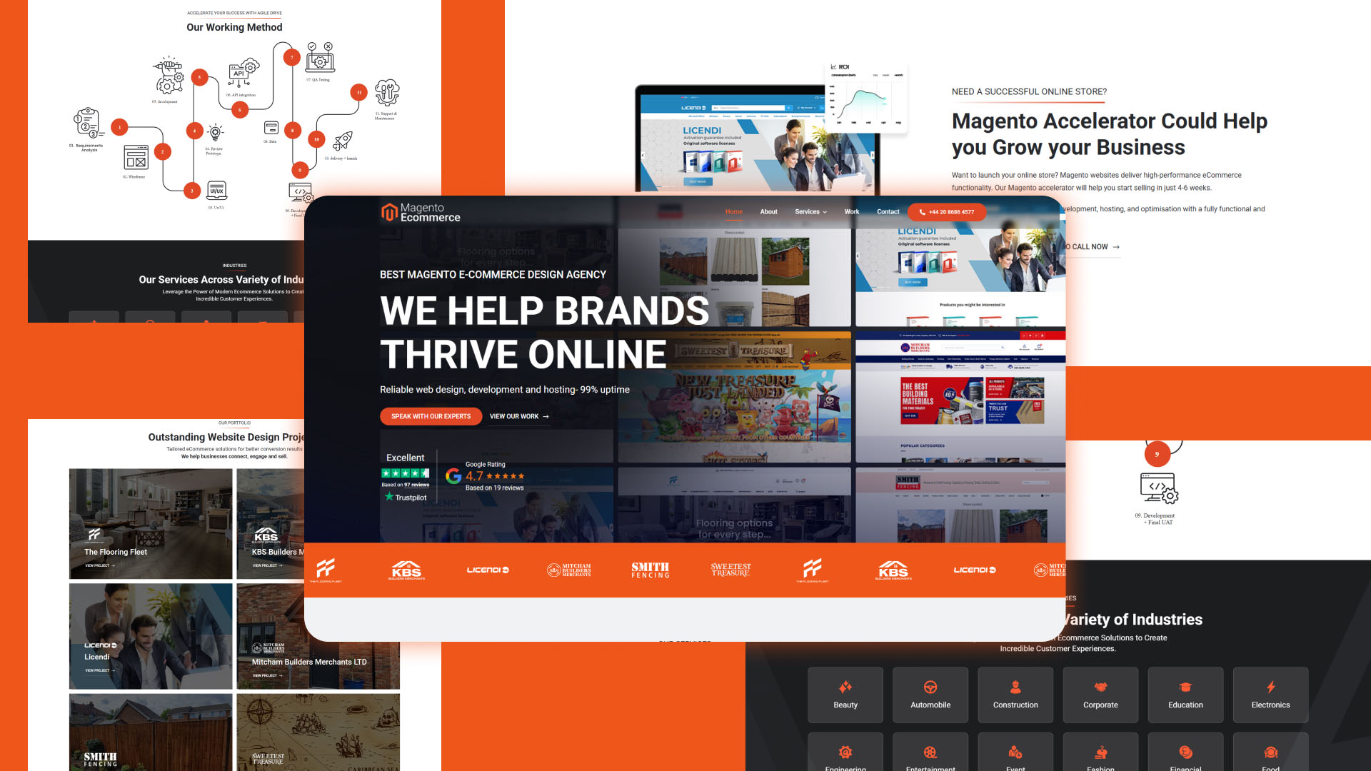 Magento eCommerce website — designed and built by Telsa Media