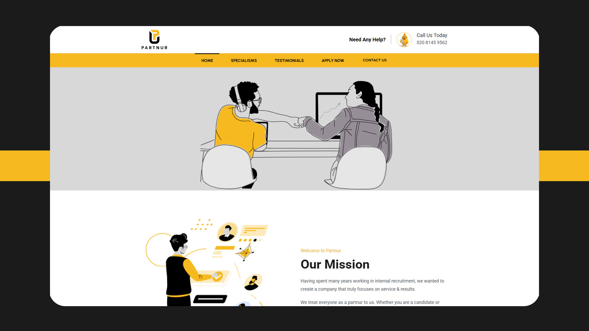 Partnur website