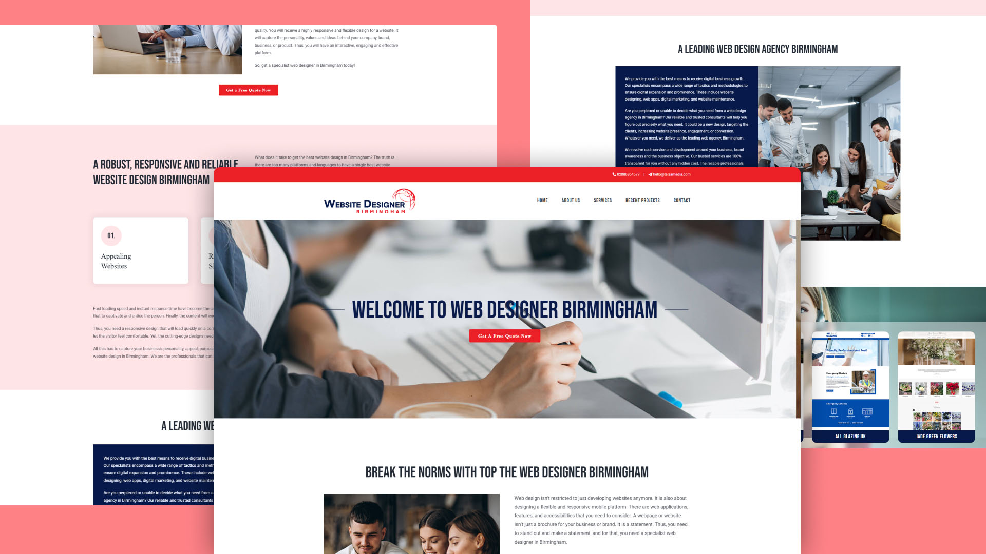 Web Designer Birmingham website