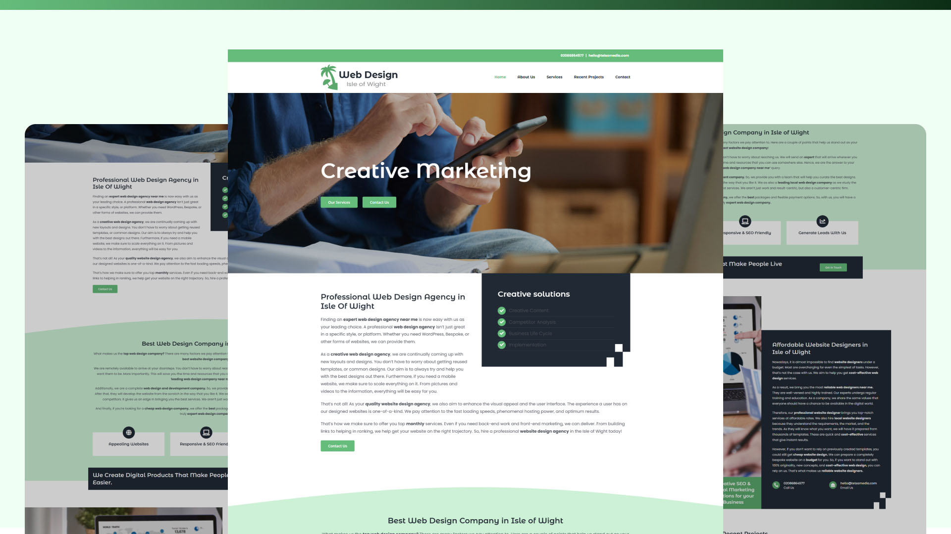 Web Design Isleofwight website