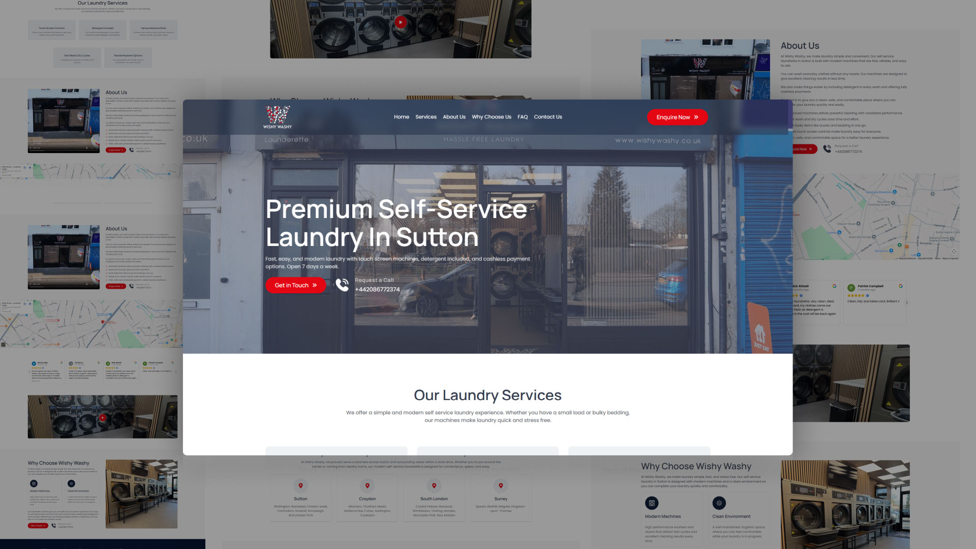 Wishy Washy website